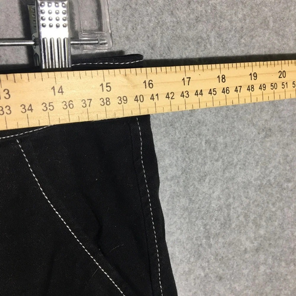 Womens SO Mini Skirt Contrast Stitching Black Casual Summer Club Party Gothic - Picture 2 of 6